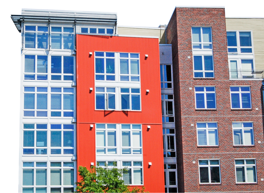 Modern apartment property
