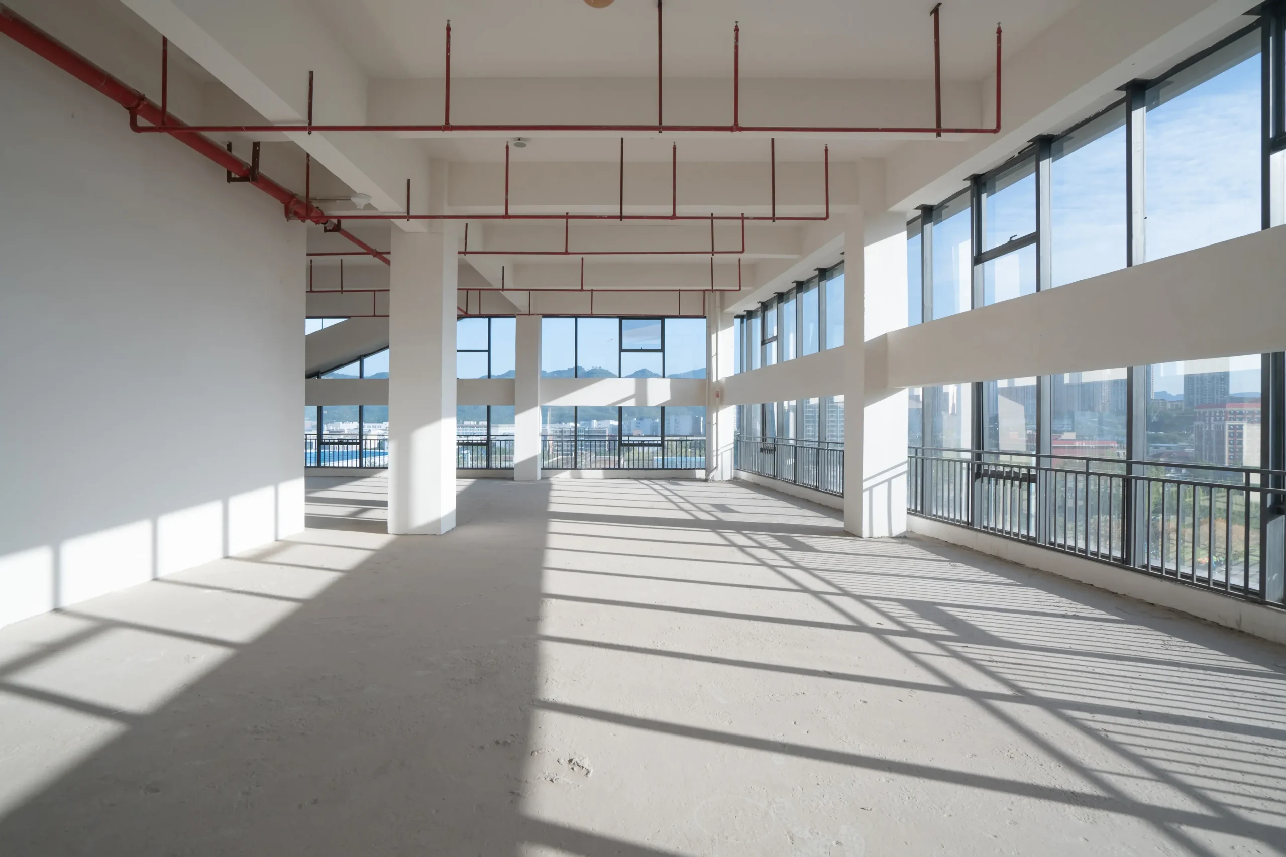 Open multifamily interior